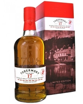 Tobermory 17 år Oloroso Matured Single Malt Island Whisky flaske fra Tobermory
